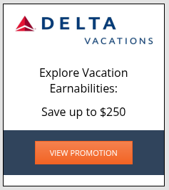 Current land promotion - Delta Vacations